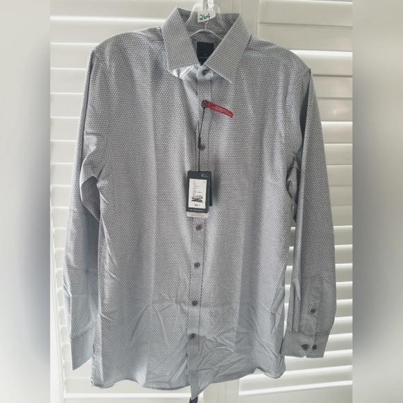 NWT DANIEL HECHTER Dress Shirt, Size 15 - 15.5 - Picture 1 of 4